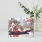 Oud Briefkaart - Marie Corelli - Stratford-upon-Av (Staand voorkant)