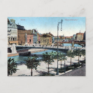 Oud Briefkaart - Marienbrücke, Wien