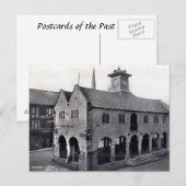 Oud Briefkaart - Markthuis, Ross-on-Wye (Voorkant / Achterkant)