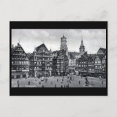Oud Briefkaart - Marktplatz, Stuttgart (Voorkant)