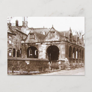 Oud Briefkaart - Marktzaal, Chipping Campden