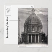 Oud Briefkaart - Marmorkirken, Kopenhagen (Voorkant / Achterkant)