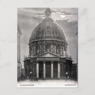 Oud Briefkaart - Marmorkirken, Kopenhagen