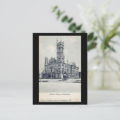 Oud Briefkaart - Masonic Temple, Philadelphia PA (Staand voorkant)