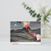 Oud Briefkaart - Mauna Loa, Hawaiiaanse eilanden (Staand voorkant)