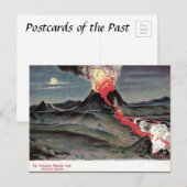 Oud Briefkaart - Mauna Loa, Hawaiiaanse eilanden (Voorkant / Achterkant)