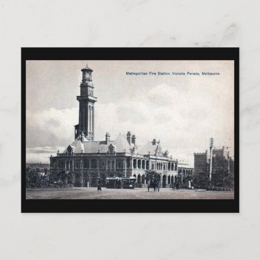 Oud Briefkaart - Melbourne, Australië (Voorkant)