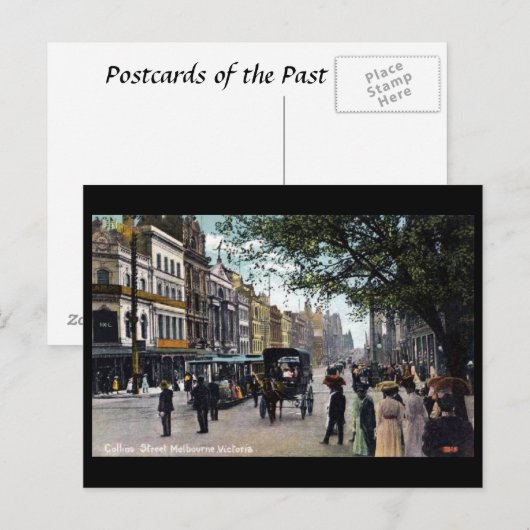 Oud Briefkaart - Melbourne, Victoria (Voorkant / Achterkant)