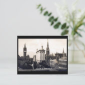 Oud Briefkaart - Melbourne, Victoria (Staand voorkant)