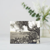 Oud Briefkaart - Menton, Frankrijk (Staand voorkant)