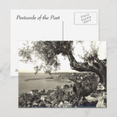 Oud Briefkaart - Menton, Frankrijk (Voorkant / Achterkant)