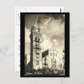 Oud Briefkaart - Messina, kathedraal (Voorkant / Achterkant)