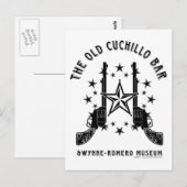 Oud Briefkaart met Cuchillo Bar (Voorkant / Achterkant)