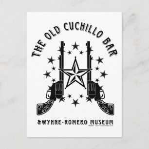 Oud Briefkaart met Cuchillo Bar