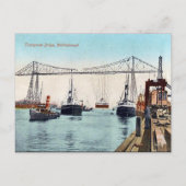 Oud Briefkaart - Middlesborough Transporter Bridge (Voorkant)