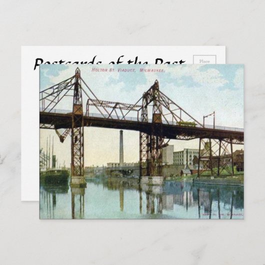 Oud Briefkaart - Milwaukee, Wisconsin (Voorkant / Achterkant)