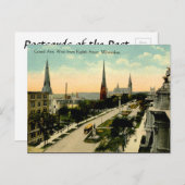 Oud Briefkaart - Milwaukee, Wisconsin (Voorkant / Achterkant)