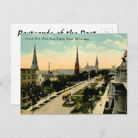 Oud Briefkaart - Milwaukee, Wisconsin (Voorkant / Achterkant)