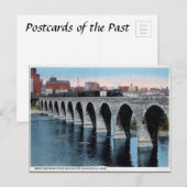 Oud Briefkaart - Minneapolis, Minnesota (Voorkant / Achterkant)