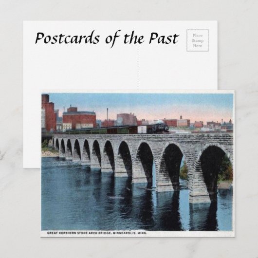 Oud Briefkaart - Minneapolis, Minnesota (Voorkant / Achterkant)