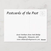 Oud Briefkaart - Minneapolis, Minnesota (Achterkant)