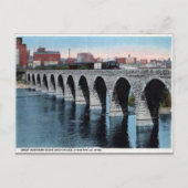 Oud Briefkaart - Minneapolis, Minnesota (Voorkant)