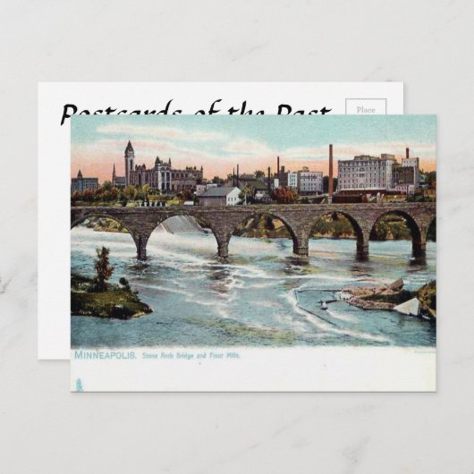 Oud Briefkaart - Minneapolis, Minnesota (Voorkant / Achterkant)