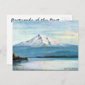 Oud Briefkaart - montagehood, Oregon (Voorkant / Achterkant)