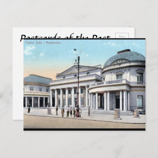 Oud Briefkaart - Montevideo, Uruguay (Voorkant / Achterkant)