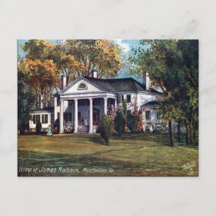 Oud Briefkaart - Montpelier, Virginia, de V.S.