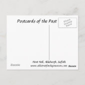 Oud Briefkaart - Moot Hall, Aldeburgh, Suffolk (Achterkant)
