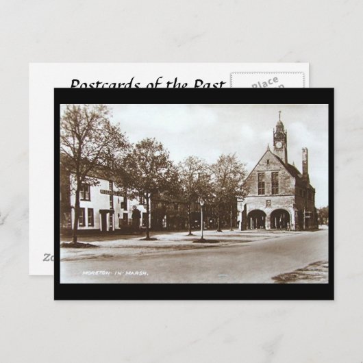 Oud Briefkaart - Moreton-in-Marsh, Gloucestershire (Voorkant / Achterkant)
