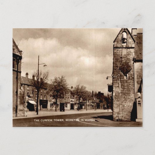 Oud Briefkaart - Moreton-in-Marsh, Gloucestershire (Voorkant)