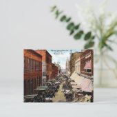 Oud Briefkaart - Morris Ave, Birmingham, Alabama (Staand voorkant)