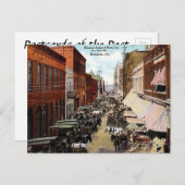 Oud Briefkaart - Morris Ave, Birmingham, Alabama (Voorkant / Achterkant)