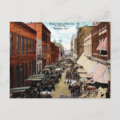 Oud Briefkaart - Morris Ave, Birmingham, Alabama (Voorkant)