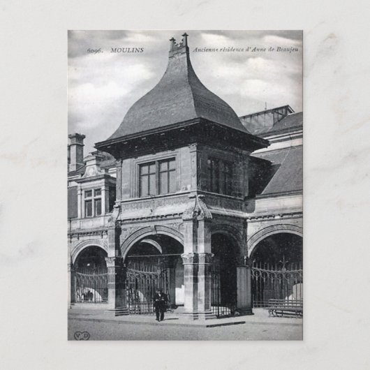 Oud Briefkaart - Moulins, Allier, Frankrijk (Voorkant)