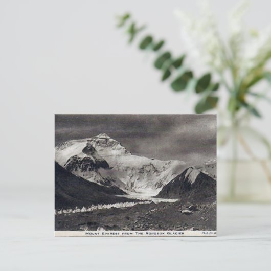 Oud Briefkaart - Mount Everest (Staand voorkant)