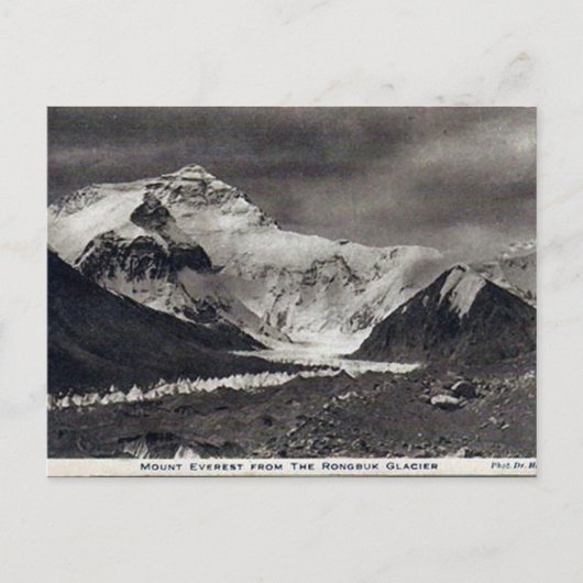 Oud Briefkaart - Mount Everest (Voorkant)