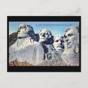 Oud Briefkaart - Mount Rushmore, South Dakota