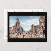 Oud Briefkaart - Mumbai, Victoria Terminus (Voorkant / Achterkant)