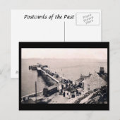 Oud Briefkaart - Mumbles Pier, bij Swansea (Voorkant / Achterkant)