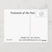 Oud Briefkaart - Mumbles Pier, bij Swansea (Achterkant)