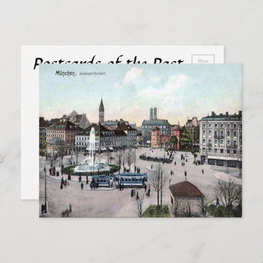 Oud Briefkaart - München, Duitsland (Voorkant / Achterkant)