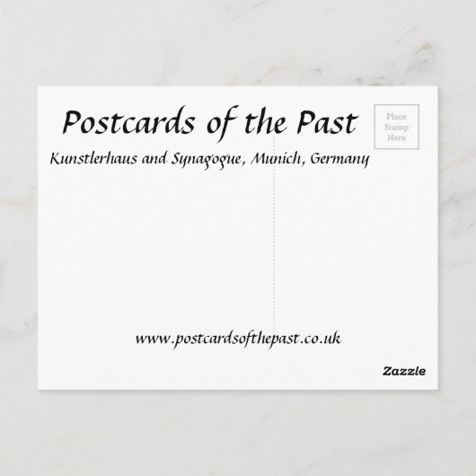 Oud Briefkaart - München, Duitsland (Achterkant)