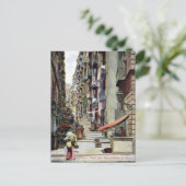 Oud Briefkaart - Napels, Italië (Staand voorkant)