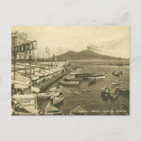 Oud Briefkaart - Napels, Italië