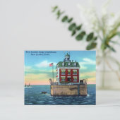 Oud Briefkaart - New Londen, Connecticut (Staand voorkant)