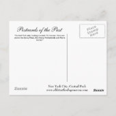Oud Briefkaart - New York City, Central Park (Achterkant)