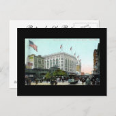 Oud Briefkaart, New York City, Macy's Briefkaart (Voorkant / Achterkant)